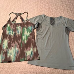 Bundle of Eddie Bauer Activewear Tops, Size XS